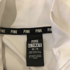 Blue and white jacket by Pink.